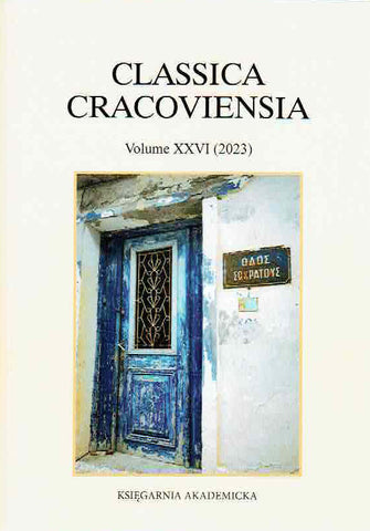 Classica Cracoviensia XXVI (2023)