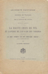 Vladimir Vikentiev, La haute crue du Nil et l'averse de l'an 6 du roi Taharqa. Le dieu "Hemen" et son chef-lieu "Hefat", avec 7 pl. h. t., Université égyptienne, recueil de travaux publiés par la faculté des lettres, fasc. 4, Le Caire 1930